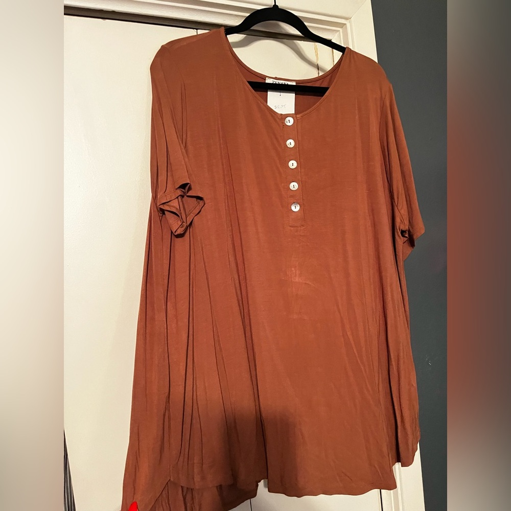 Mocha tunic